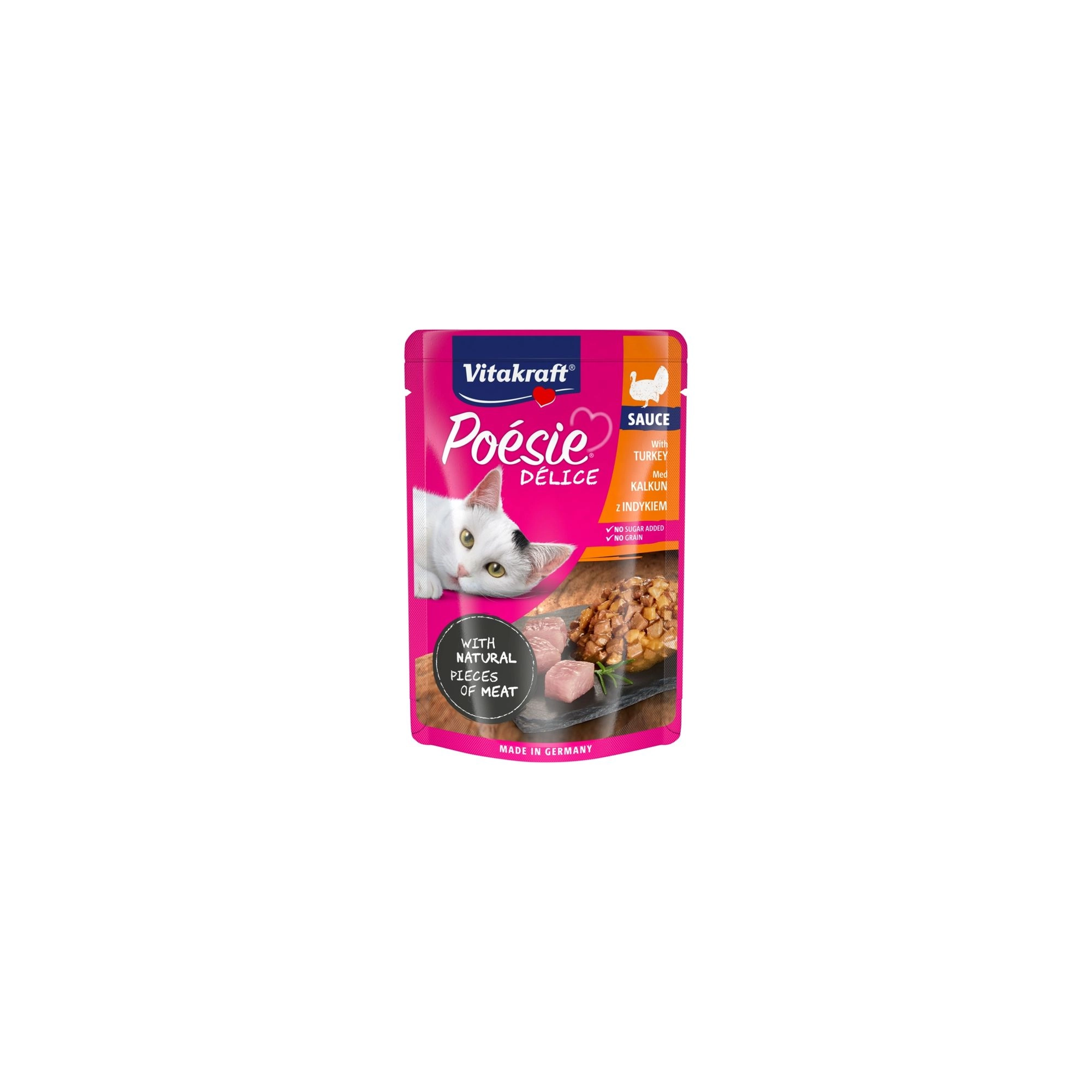 Vitakraft Poésie Delice Macska Alutasak Pulyka 85g