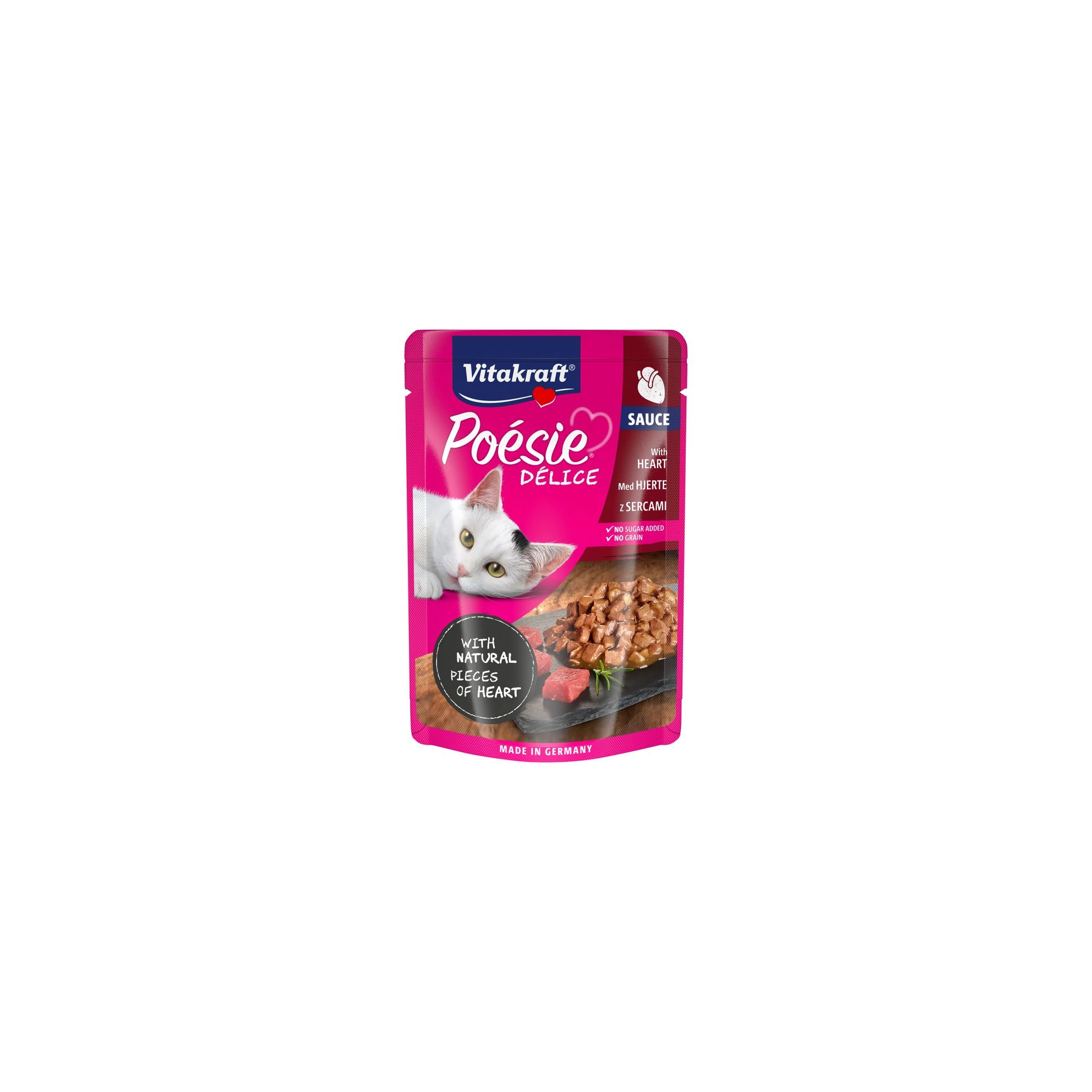 Vitakraft Poésie Delice Macska Alutasak Szív 85g