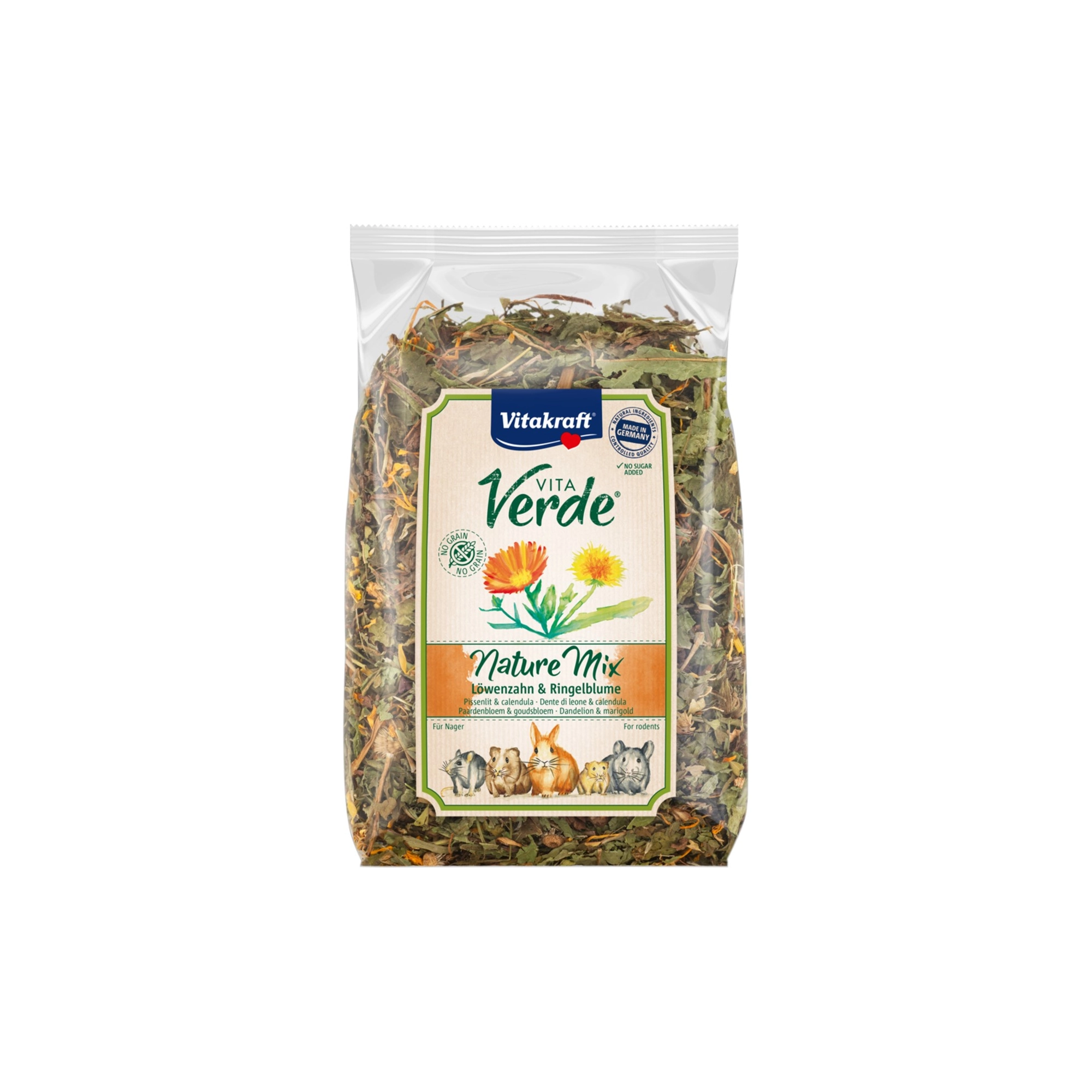 Vitakraft Vita Verde Nature Mix Gyermekláncfű & Körömvirág 100g