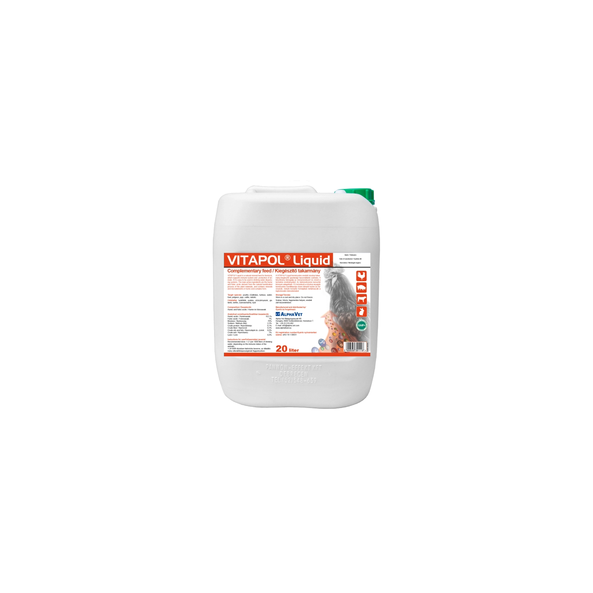 Vitapol Liquid 20 l HU/ENG