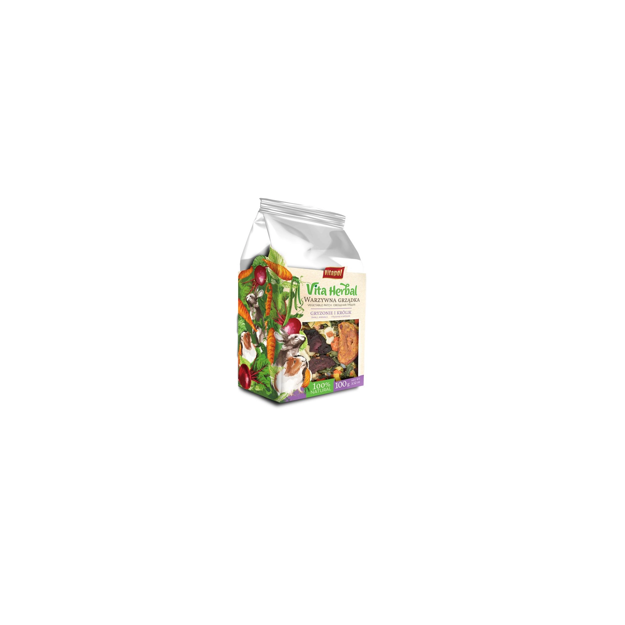 Vitapol Vita Herbal Kisállatoknak Zöldség Csomag 100g