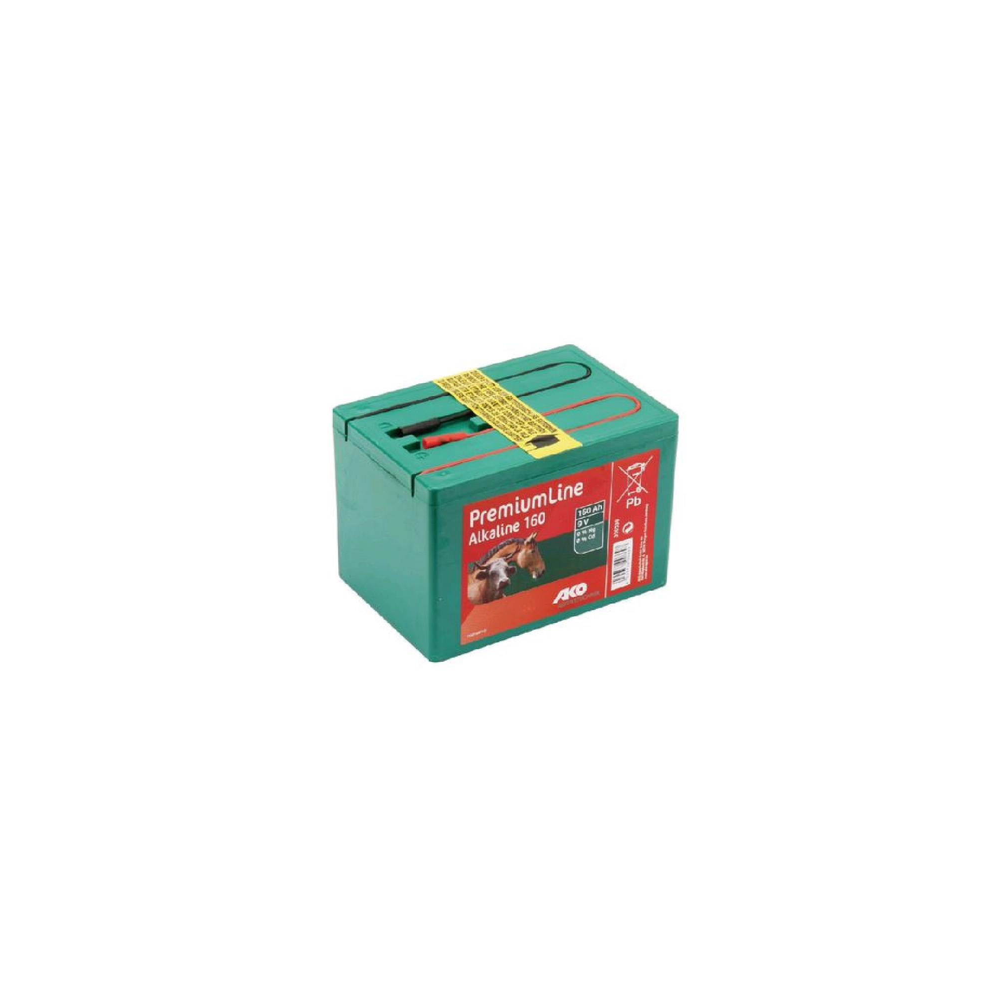 KERBL Villanypásztor Szárazelem 9 V 160 Ah 165x110x110mm