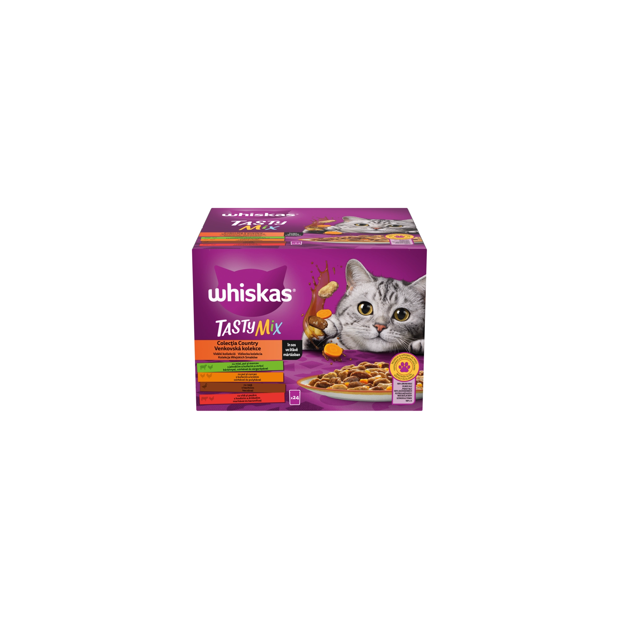 Whiskas alutasak Multipack Tasty Mix Country 24x85g