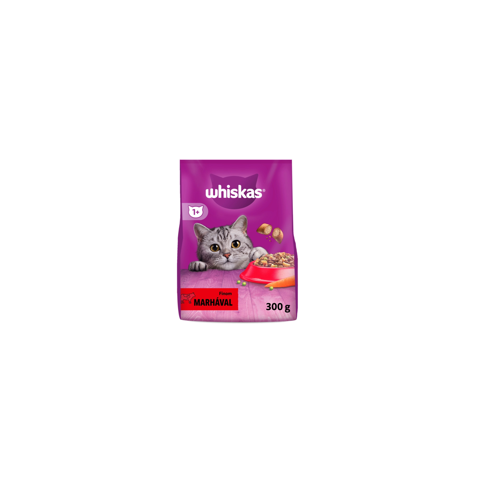 Whiskas Száraz Marha -Májas Falat 300g