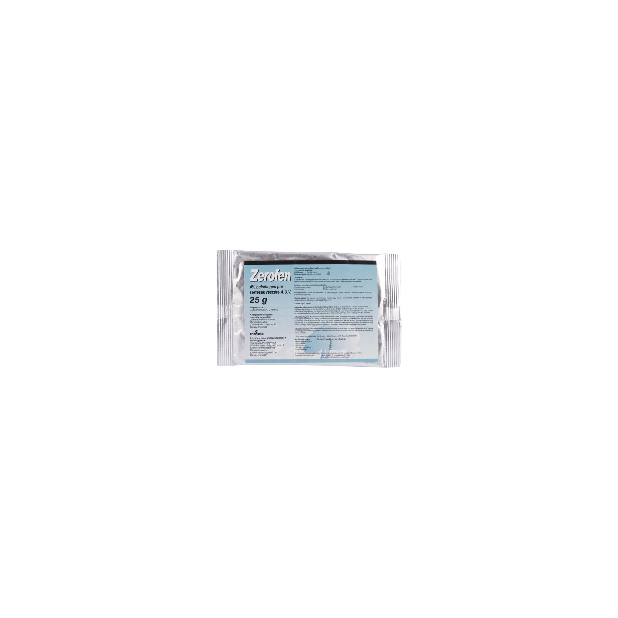 Zerofen 4% por 25 g