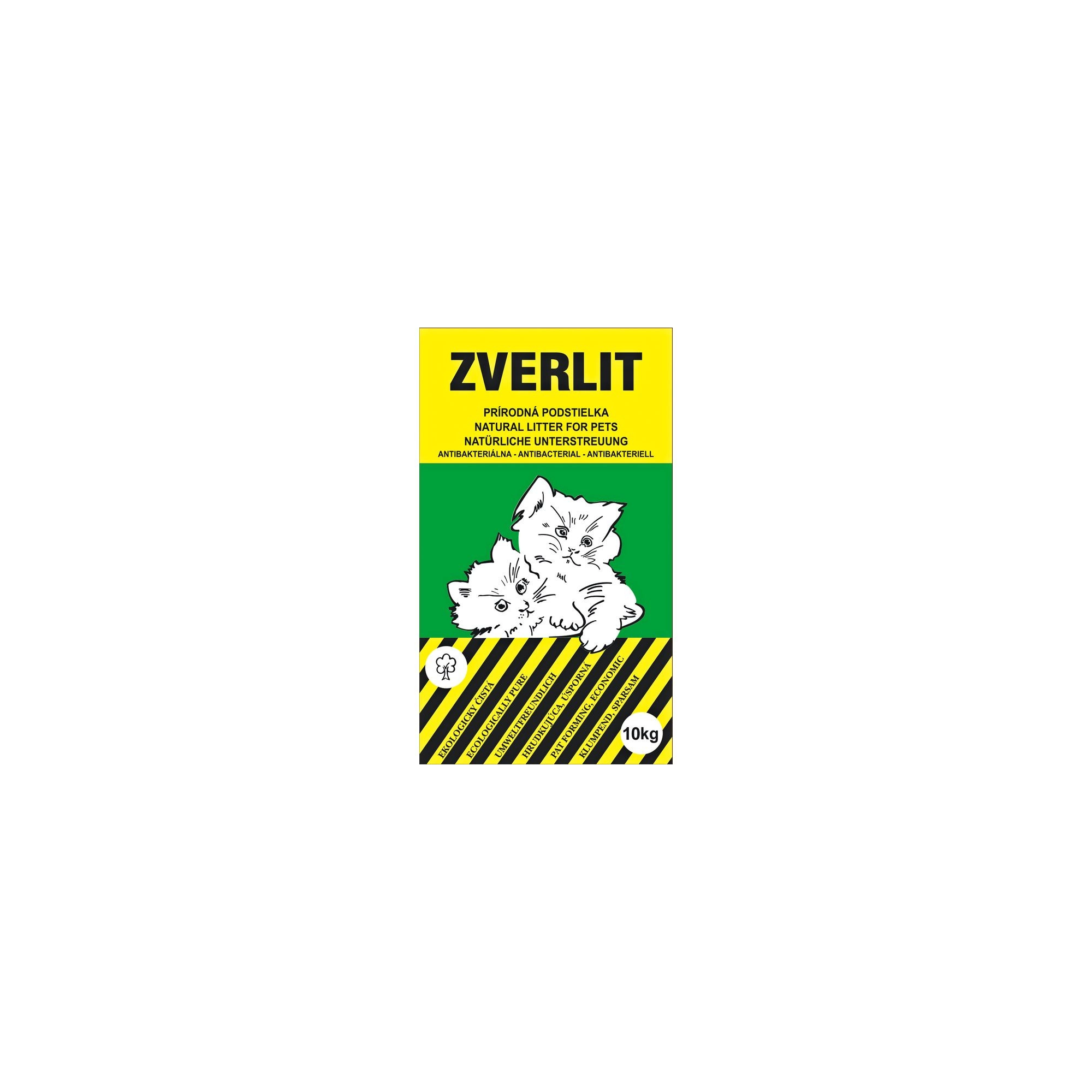 Zverlit macskaalom bentonit 3-4 mm zöld 10kg