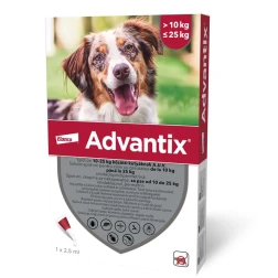 Advantix 250 2.5 ml 10-25 kg 4x