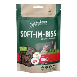 Christopherus Dog Jutalomfalat Grain Free Soft-Im-Biss Marha 125g