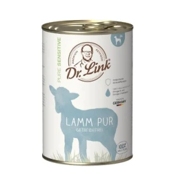 Dr Link Dog konzerv Pure Sensitive 400g Tiszta Bárány