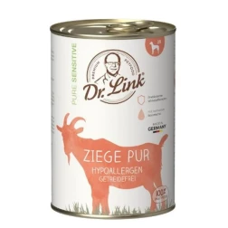 Dr. Link Dog konzerv Pure Sensitive 400g Tiszta Kecske