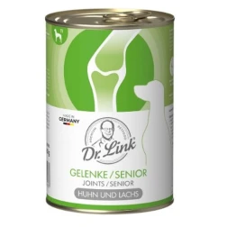Dr. Link Dog konzerv Special Diet Joints / Senior 400g Csirke és Lazac