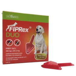 Fiprex Duo L 268 mg + 241,2 mg rácsepegtető oldat kutyáknak 1x
