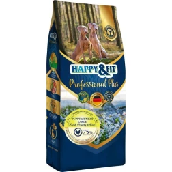 Happy&Fit Professional Plus Puppy & Junior Fresh Poultry & Rice Large 18kg