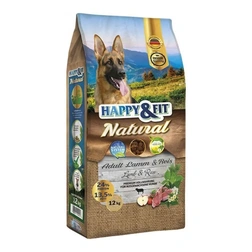 Happy&Fit Natural Adult Lamm&Reis 12kg