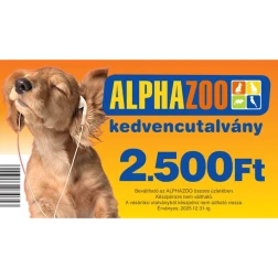 Kedvencutalvány 2500 Ft