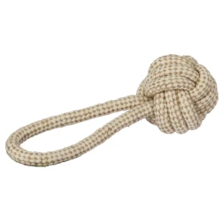 KERBL Csomózott labda kötéllel, 31 cm