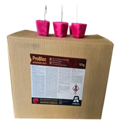 Probloc 10 kg (100 x 100 grammos) rágcsálóirtó csatorna blokk (50ppm) difenakum
