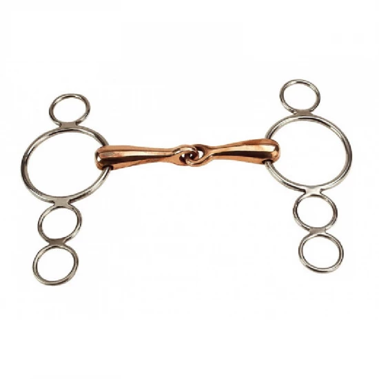 4 Karikás Réz Zabla Continental 12,5 cm