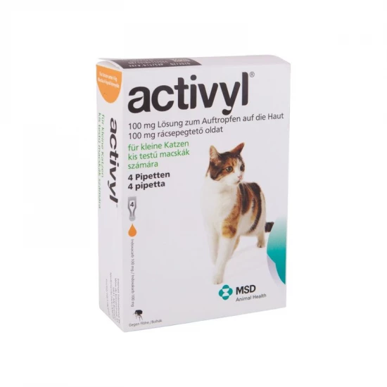 Activyl macska 100 mg 4 kg alatt 4x