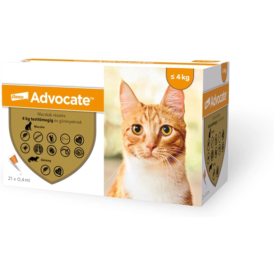 Advocate Cat 21x0,4 ml