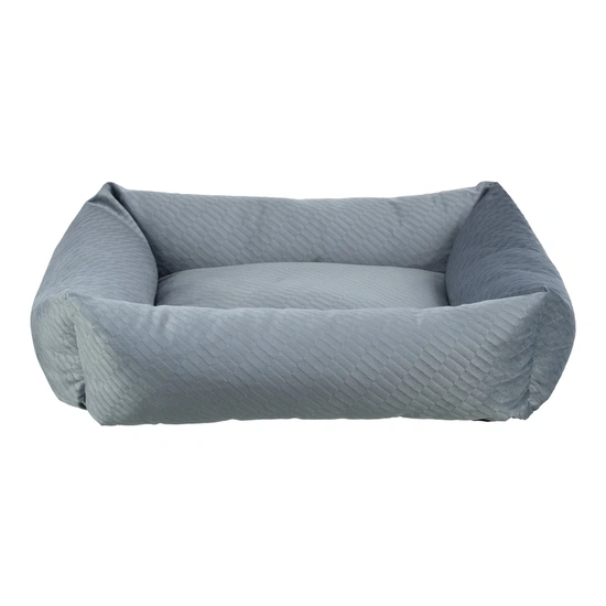 Ágy Alena négyzet, 60x50cm kék/szürke