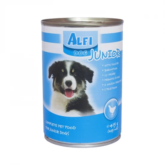 Alfi dog konzerv 415g junior