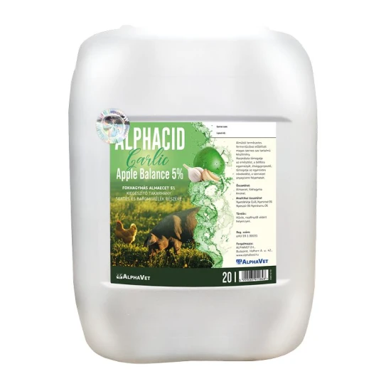 Alphacid 5% Apple Balance Garlic 20 l almaecet