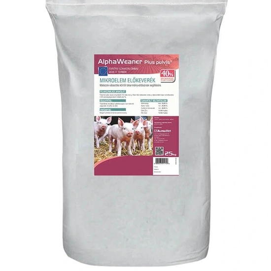 Alphaweaner Plus Pulvis 25 Kg
