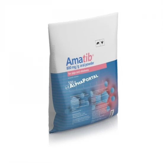 Amatib 800 mg/g por 500 g