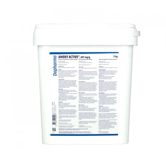 Amoxy Active 697 mg/g por 5 kg