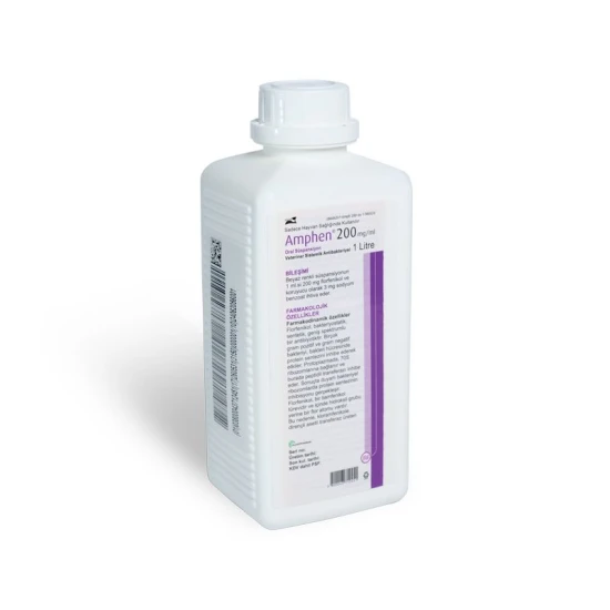 Amphen 200 mg/ml szuszpenzió ivóvízbe 1L