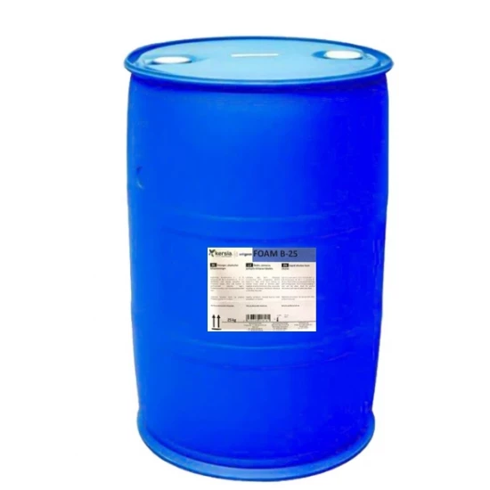 Foam B-25 250 kg lúgos habtisztító istállóhoz hordóban
