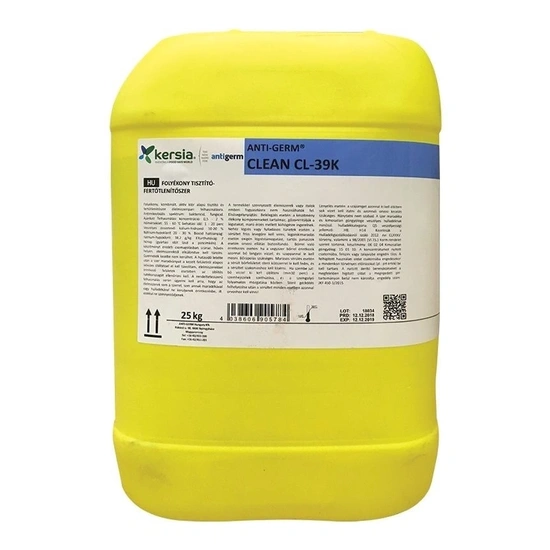 Anti-Germ Clean Cl-39K kannában 25 Kg