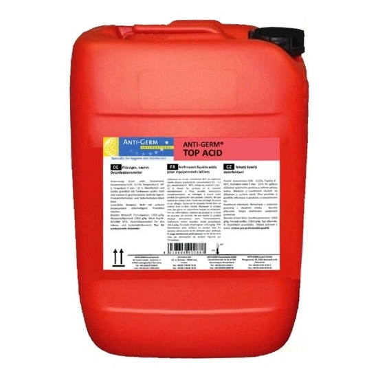 Anti-Germ Top Acid kannában 25 Kg