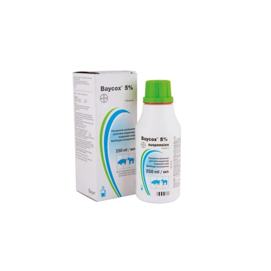 Baycox 5% szuszpenzió 250 ml+pumpa