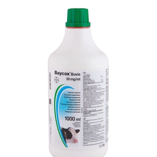 Baycox Bovis szuszpenzió 5% 1 liter