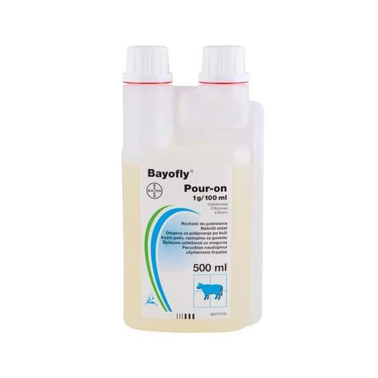 Bayofly pour on 1% 500 ml