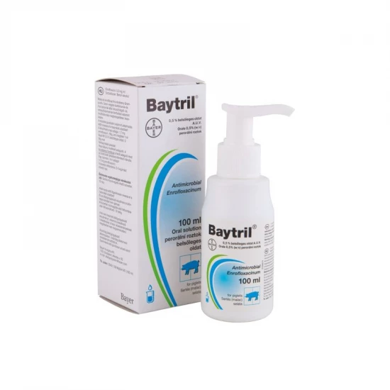Baytril oral sol 0,5% 100 ml
