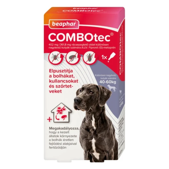 Beaphar COMBOtec Dog XL 1x Bolha- és Kullancsirtó Spot On Kutyáknak