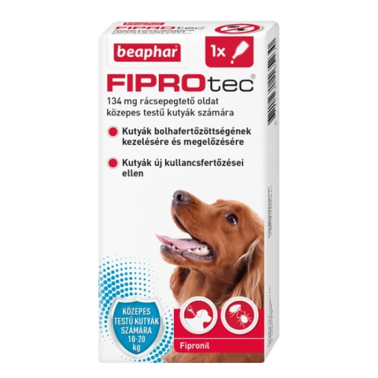 Beaphar Fiprotec M Spot On Kutyáknak 1X 1,34ml
