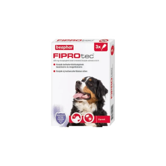 Beaphar Fiprotec Xl Spot On Kutyáknak 3X 4,02ml