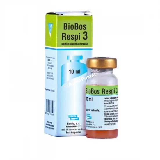BioBos Respi 3 vakcina 5 adag 10 ml