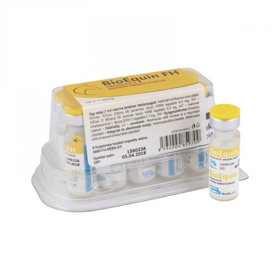 Bioequin Fh emulzió ló vakcina 1 adag