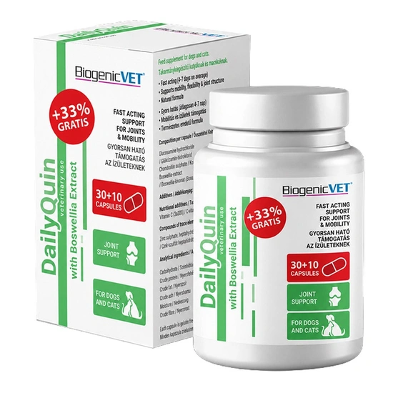 BiogenicVet DailyQuin 30x +10 grátisz