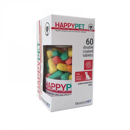 BiogenicVet Happy Pet (Adult) 60X tabletta