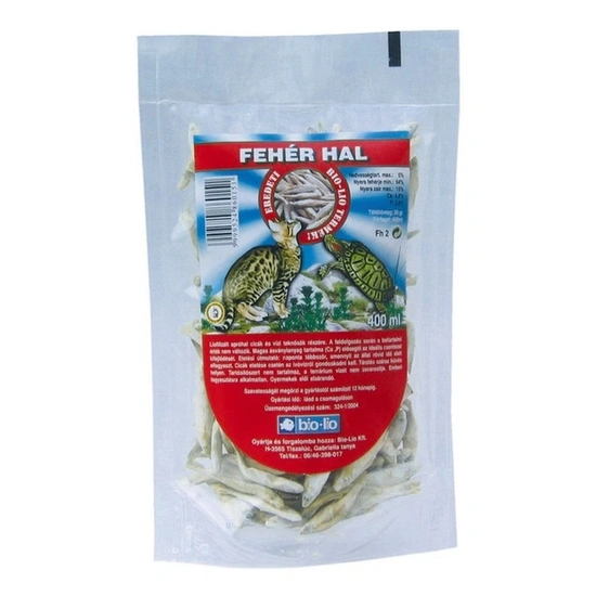 Bio-Lio Teknőstáp Fehér Hal 400ml