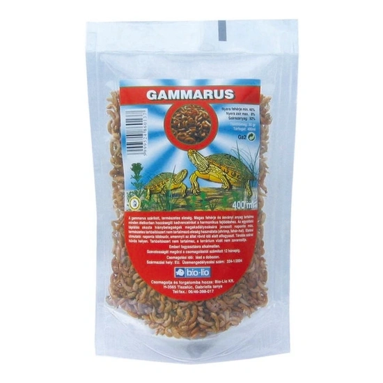 Bio-Lio Teknőstáp Gammarus 400ml