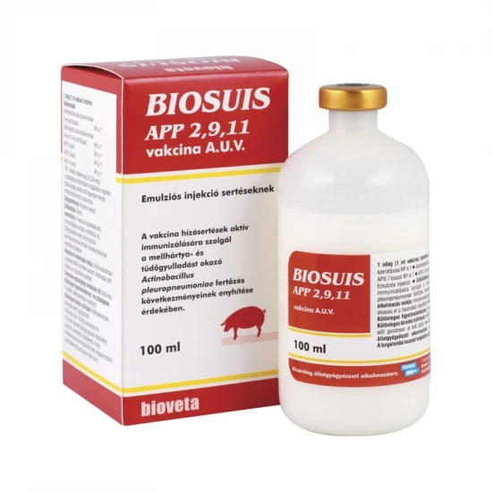 Biosuis APP 2,9,11 vakcina 100 adag 100 ml