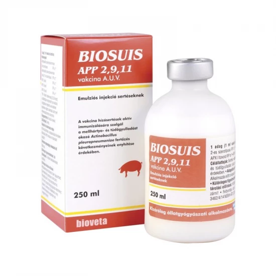 Biosuis APP 2,9,11 vakcina 250 adag 250 ml