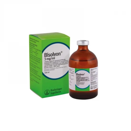 Bisolvon injekció 100 ml